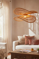 Riva Premium Rattan Sarkıt Avize - 7