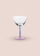 Ayaklı Cam Dondurma Kasesi, Mavi & Pembe, 280 ml - 3