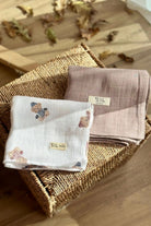 Mix&Match 2'li Organik Pamuk Müslin Vintage Ayı&Umber Brown - 1