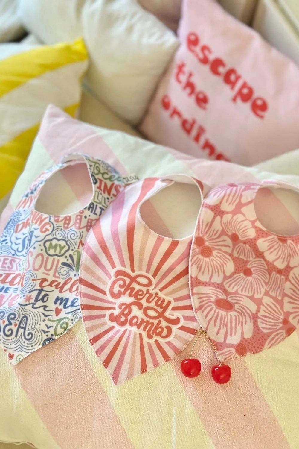Mix&Match 3'lü Organik Pamuk Pink Cherry - 3