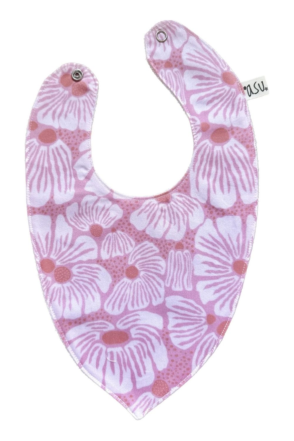 Pink Daisy Organik Pamuk Önlük - 0