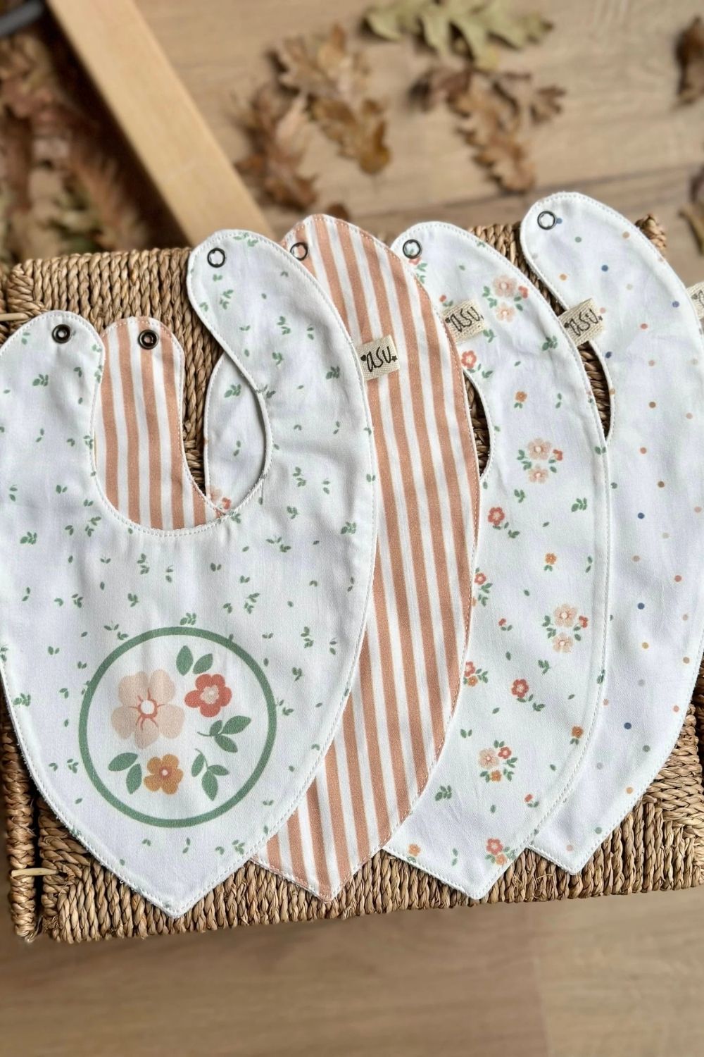 Romantic Mix&Match 4'lü Organik Pamuk Önlük - 5