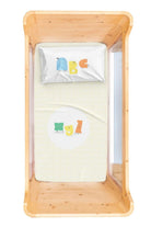 Alphabed Pamuk Saten Bebek Çarşaf Seti – Çok Renkli 80x140 Cm - 0