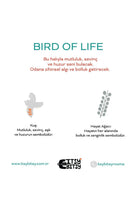 Bird Of Life Gri Yıkanabilir Bebek & Çocuk Halısı – 120 X 160 Cm - 5