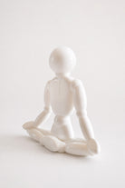 Yoga Lotus Pozu Model | Beyaz - 1