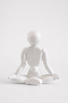 Yoga Lotus Pozu Model | Beyaz - 2