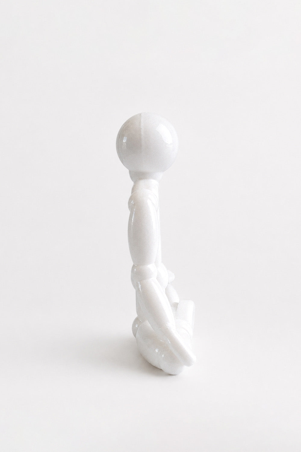 Yoga Lotus Pozu Model | Beyaz - 4