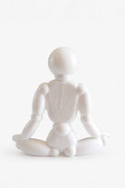 Yoga Lotus Pozu Model | Beyaz - 6