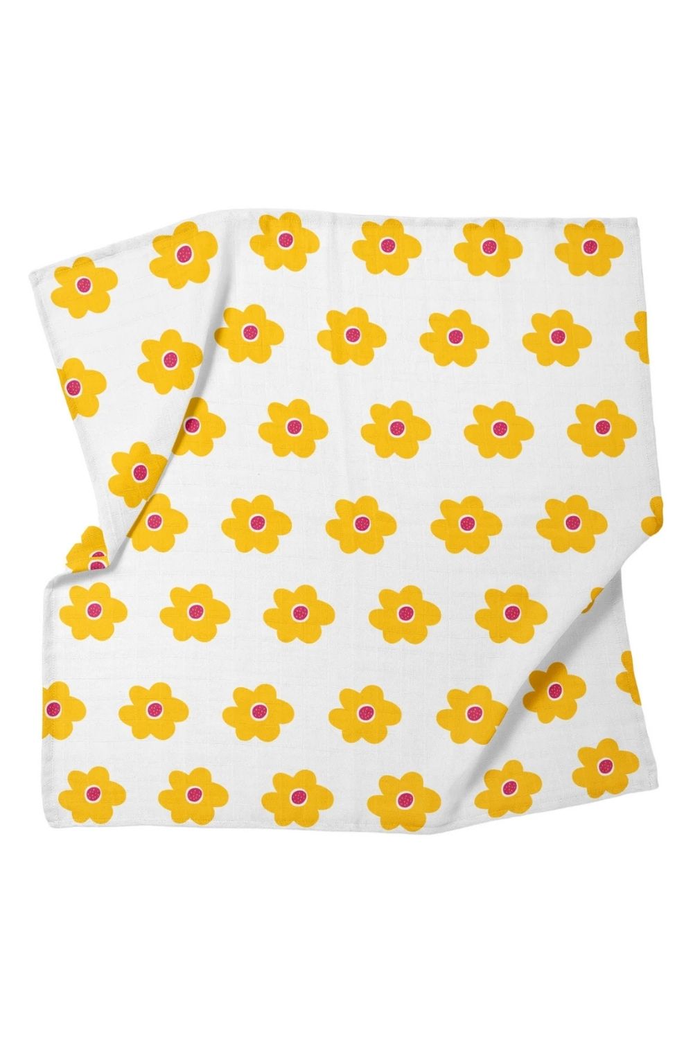 Amulet Lemon Bloom Müslin Bebek Örtüsü - 70x70cm - 1