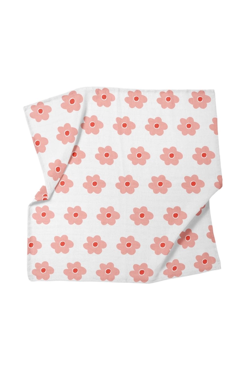 Amulet Blossom Bloom Müslin Bebek Örtüsü – %100 Pamuk 100x100 Cm - 2