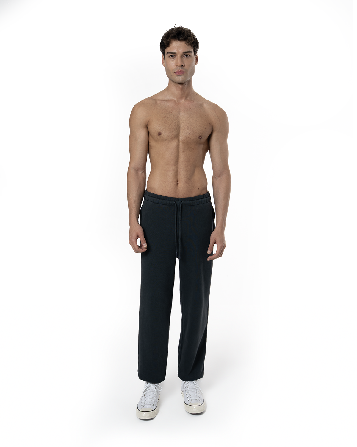 Erkek Relaxed Fit Fm Icon Nakişli Jogger - SiYah - 0