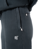 Erkek Relaxed Fit Fm Icon Nakişli Jogger - SiYah - 3