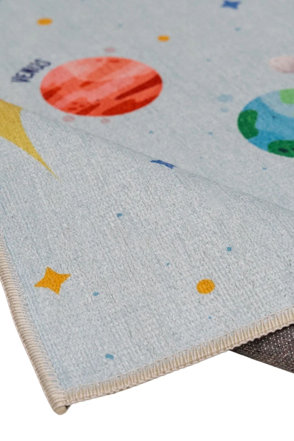 Spacey Çok Renkli Yıkanabilir Bebek & Çocuk Halısı – 120 X 160 Cm - 2