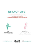 Bird Of Life Çift Taraflı Pamuk Saten Mint Yeşili Bebek Nevresim Seti 100x150 Cm - 6