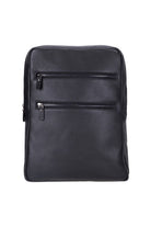 Atelier Onyx Black Hakiki Deri Laptop Sırt Çantası – 16” Uyumlu - 0