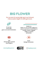 Big Flower Pamuk Saten Pembe Bebek Çarşaf Seti 80x140 Cm - 5