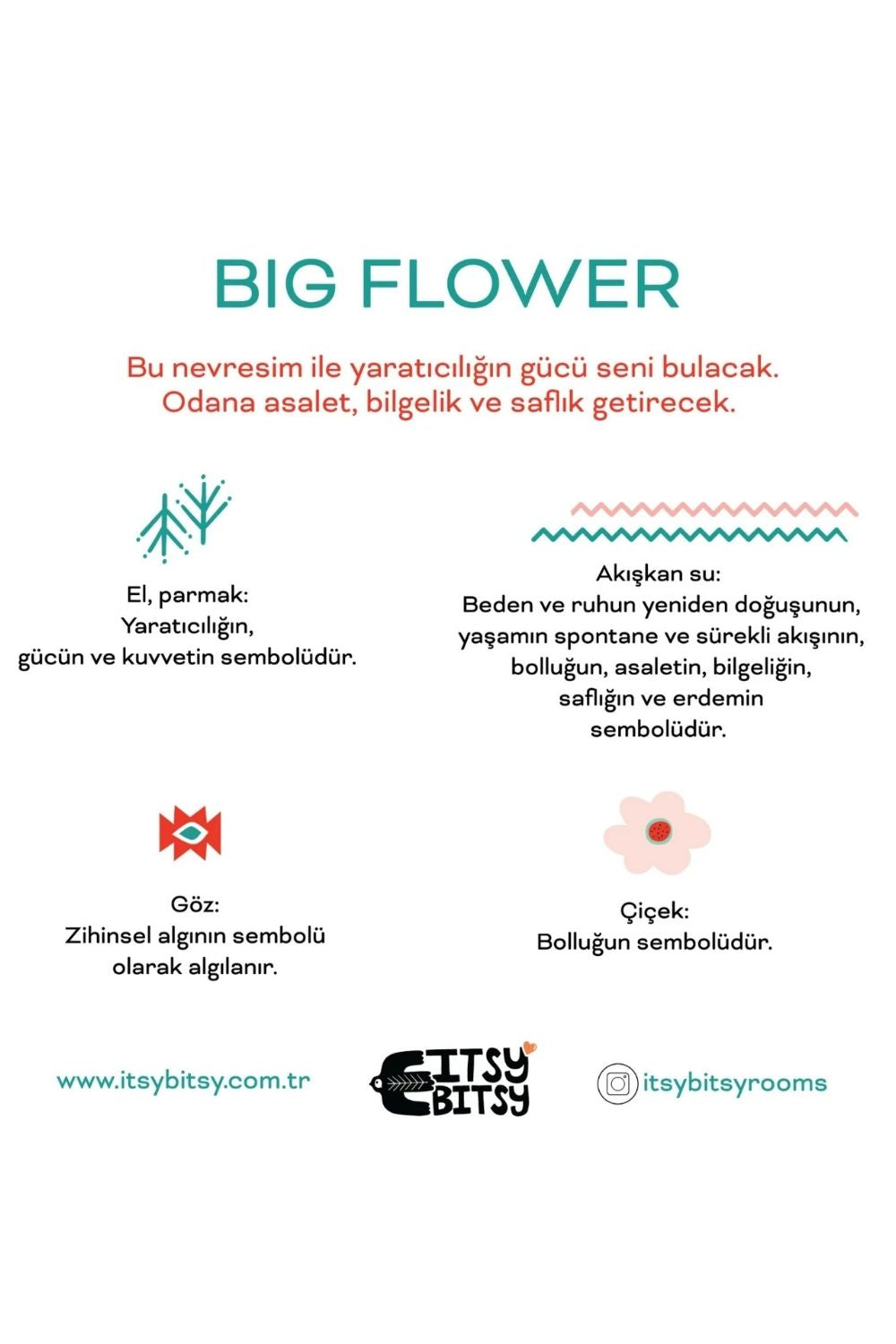 Big Flower Çift Taraflı Pamuk Saten Pembe Bebek Nevresim Seti 100x150 Cm - 6