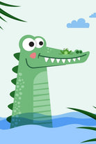 Croc-A-Dream Pamuk Saten Çok Renkli Bebek Çarşaf Seti 80x140 Cm - 1