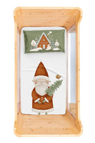 Snowy Pamuk Saten Çok Renkli Bebek Çarşaf Seti 80x140 Cm - 0