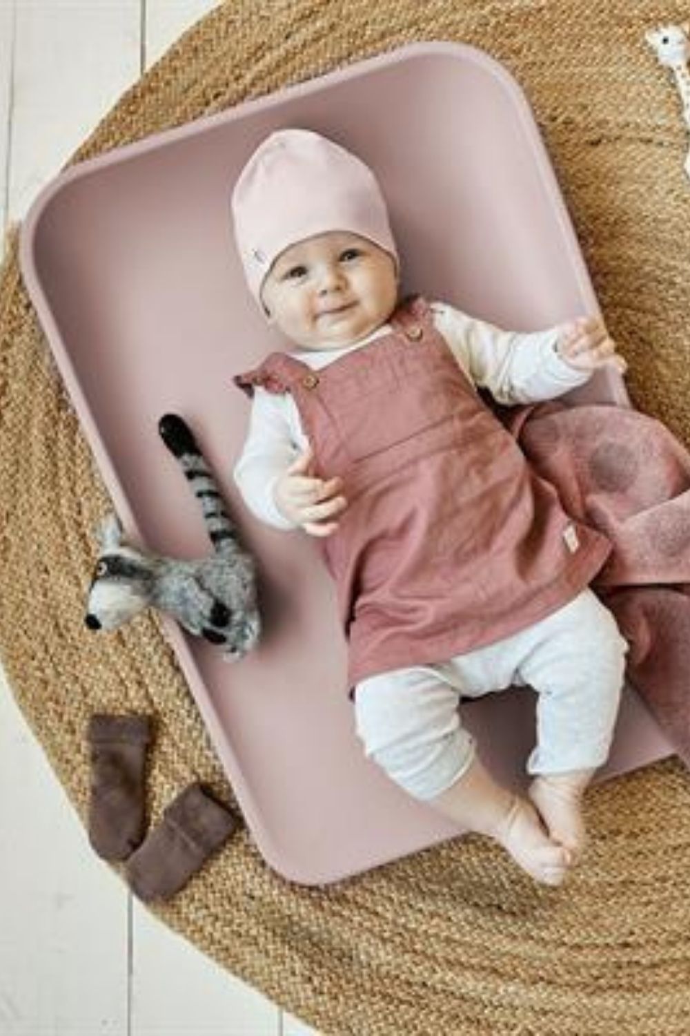 Matty Alt Değiştirme Matı, Wood Rose - 2