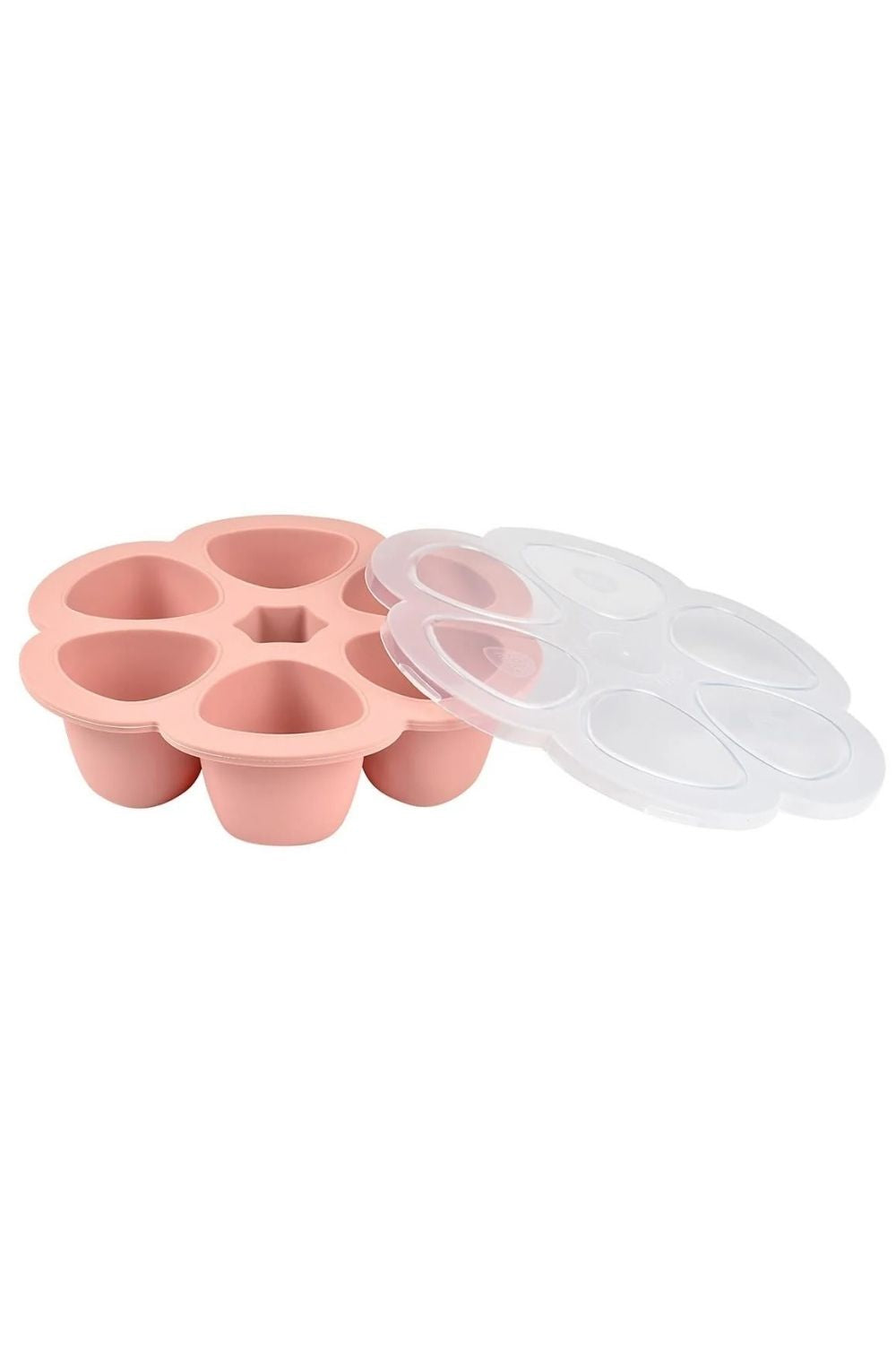 Silikon 6lı Sıcak & Soğuk Saklama Kabı Old Pink 6 X 90ml - 1