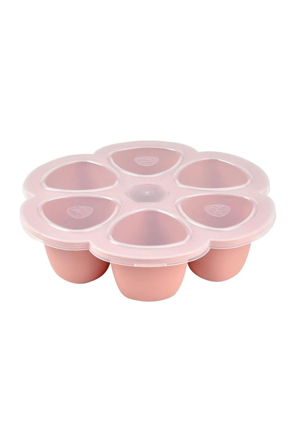 Silikon 6lı Sıcak & Soğuk Saklama Kabı Old Pink 6 X 90ml - 2