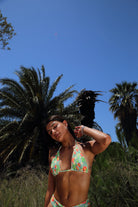 Hawaii Green Trio Bikini Üstü - 2