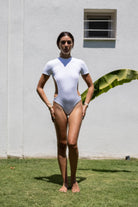 White' Raya Bodysuit - 0