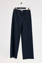 Denim Lacivert Pantolon - 0