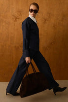 Denim Lacivert Pantolon - 6