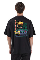 Portal To Paradise Siyah Unisex T-Shirt - 1