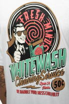 Whitewash Regular Fit Beyaz T-Shirt - 2
