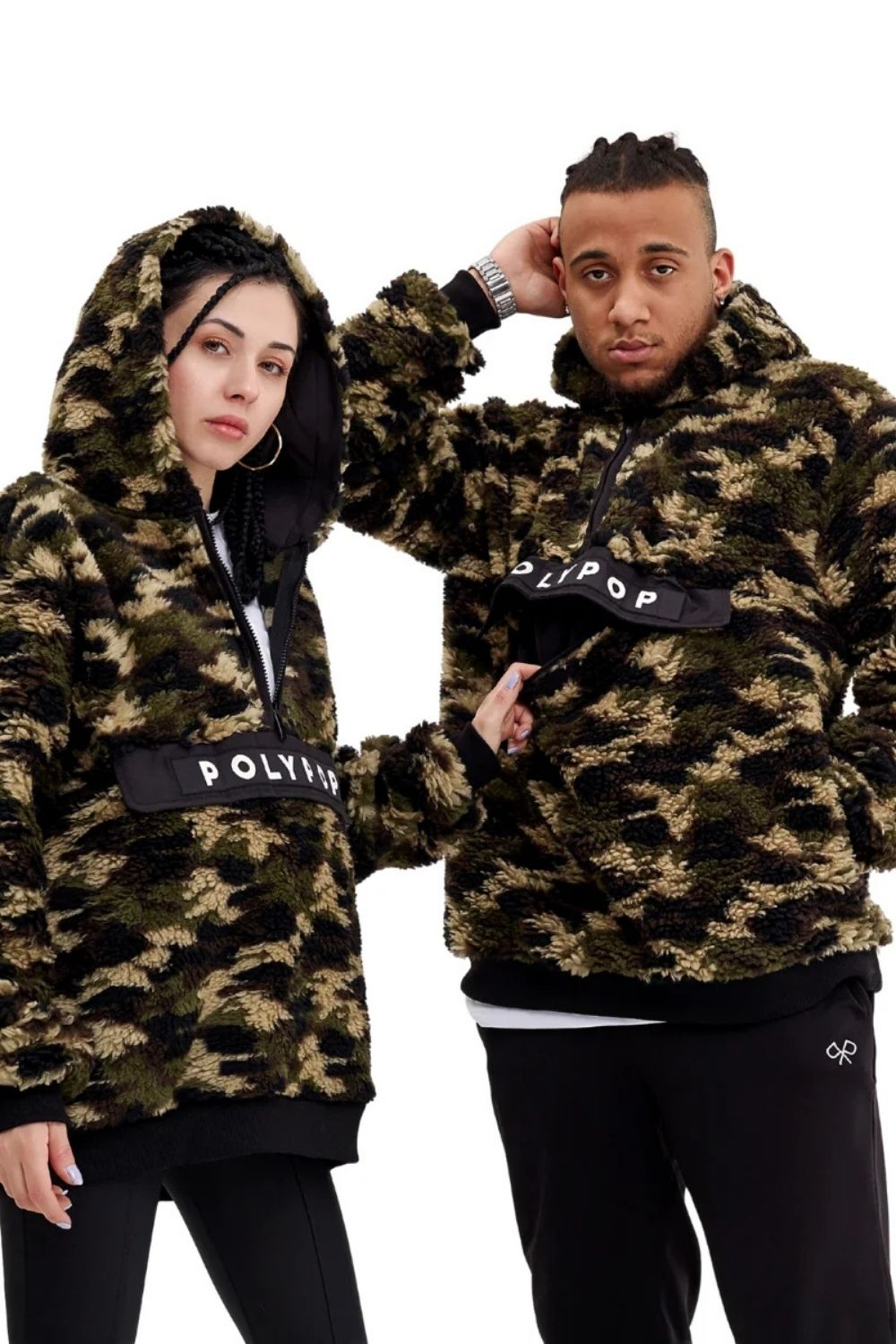 Camo Sherpa Kamuflaj Polar Unisex - 1