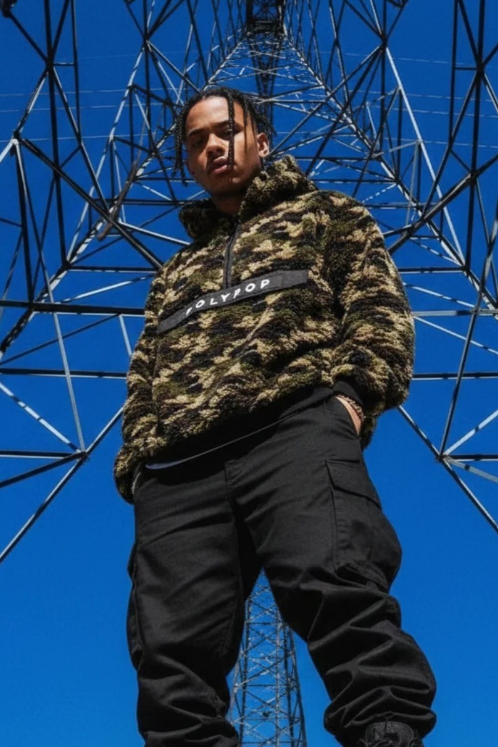 Camo Sherpa Kamuflaj Polar Unisex - 2