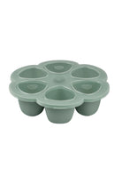 Silikon 6'lı Sıcak & Soğuk Saklama Kabı Sage Green 6 X 90ml - 0