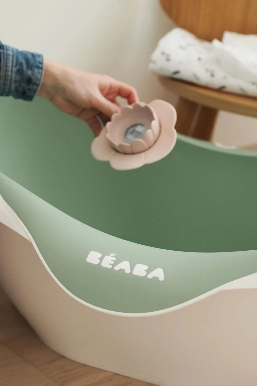 Camélé'o İlk Bebek Küveti - Sage Green - 2