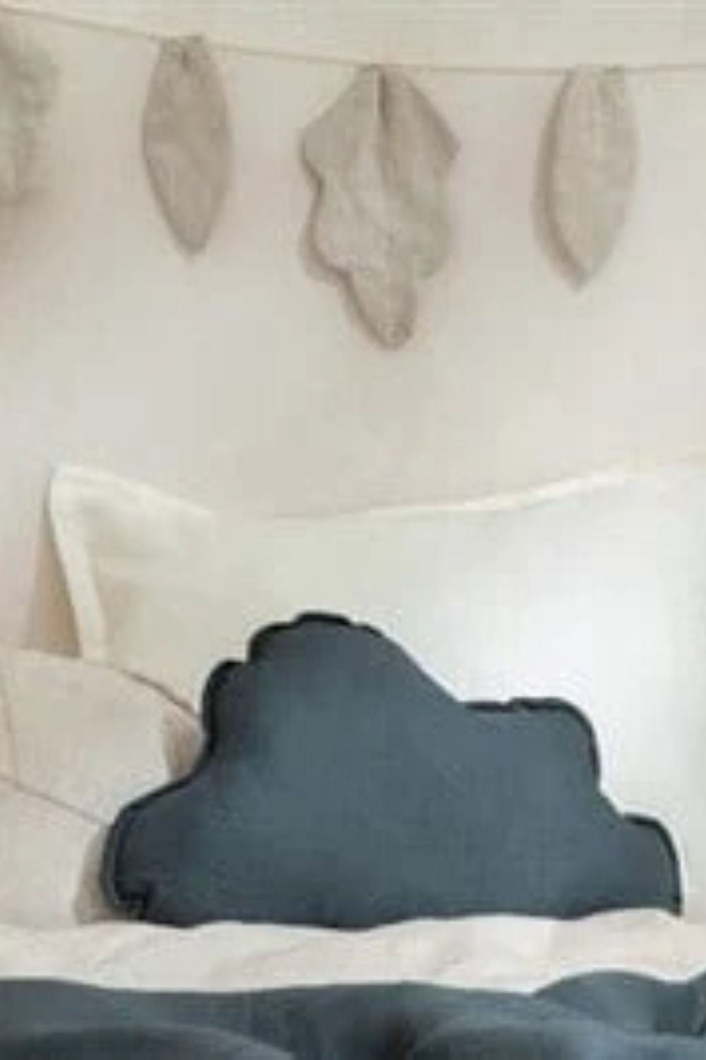 Lin Francais Cloud Yastık, Green Blue - 1