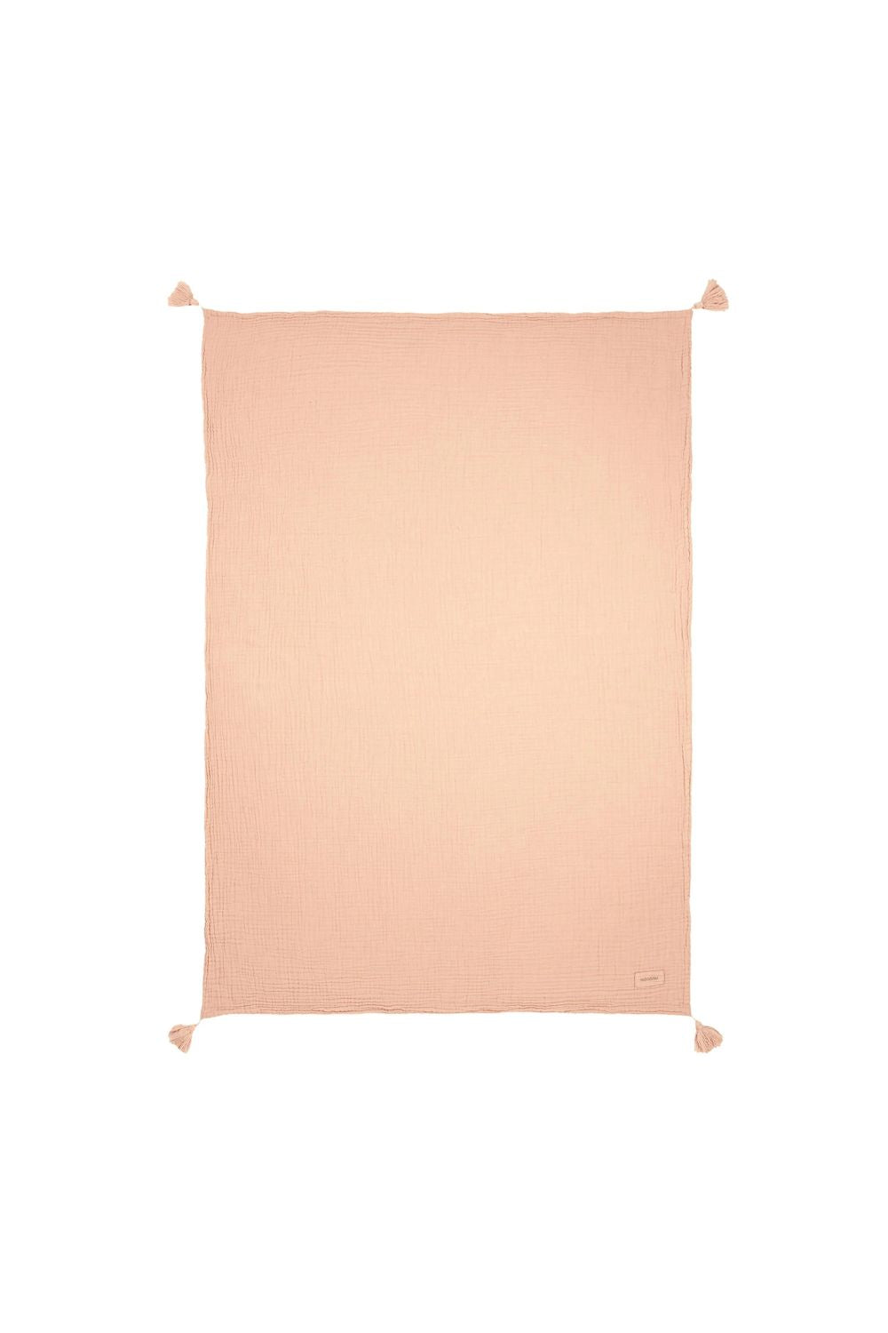 Wabi Sabi 2 Kat Müslin Battaniye, Powder Pink - 1