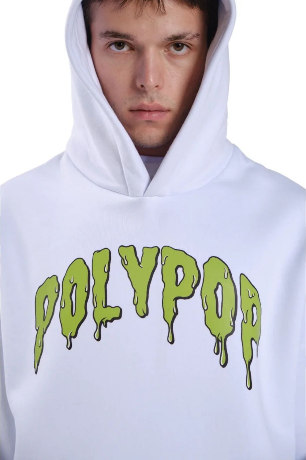 Beyaz Unisex Hoodie - 2