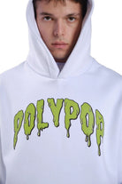 Beyaz Unisex Hoodie - 2