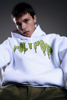 Beyaz Unisex Hoodie - 4