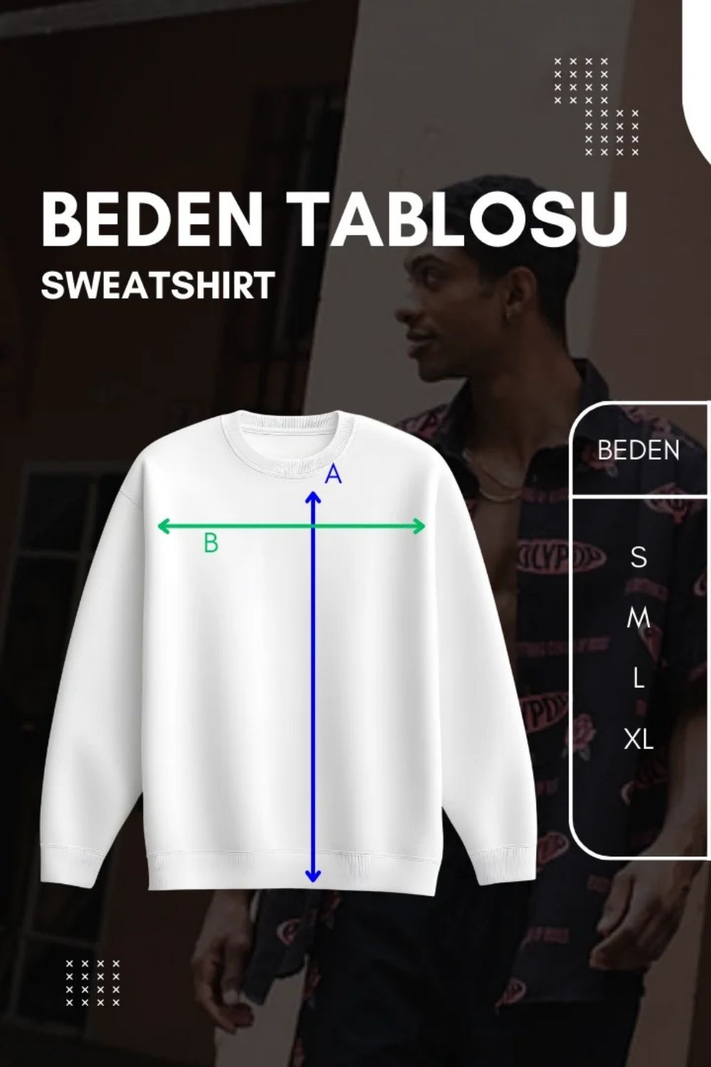 Fire Bej Unisex Sweatshirt - 5