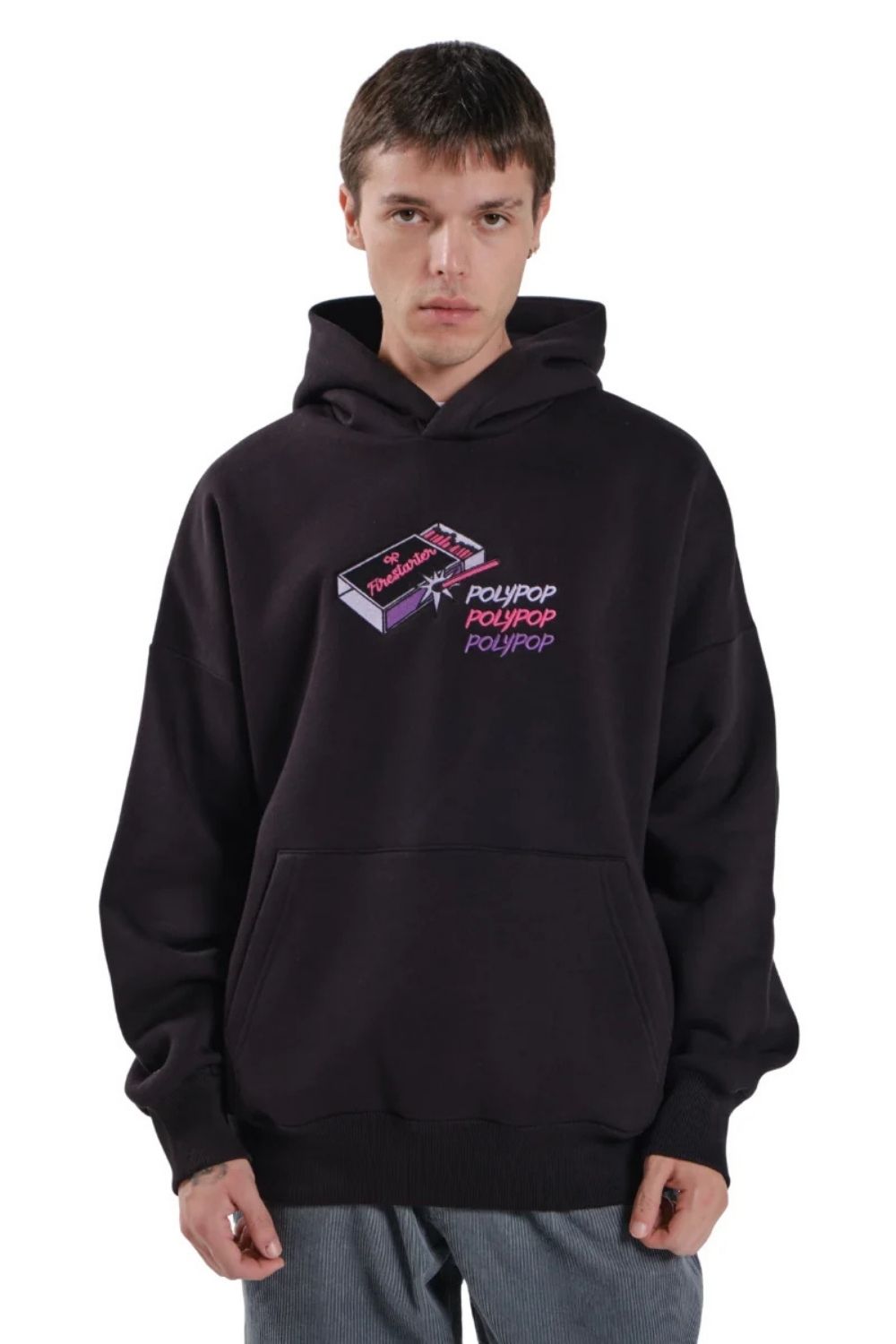 Firestarter Siyah Unisex Hoodie - 0