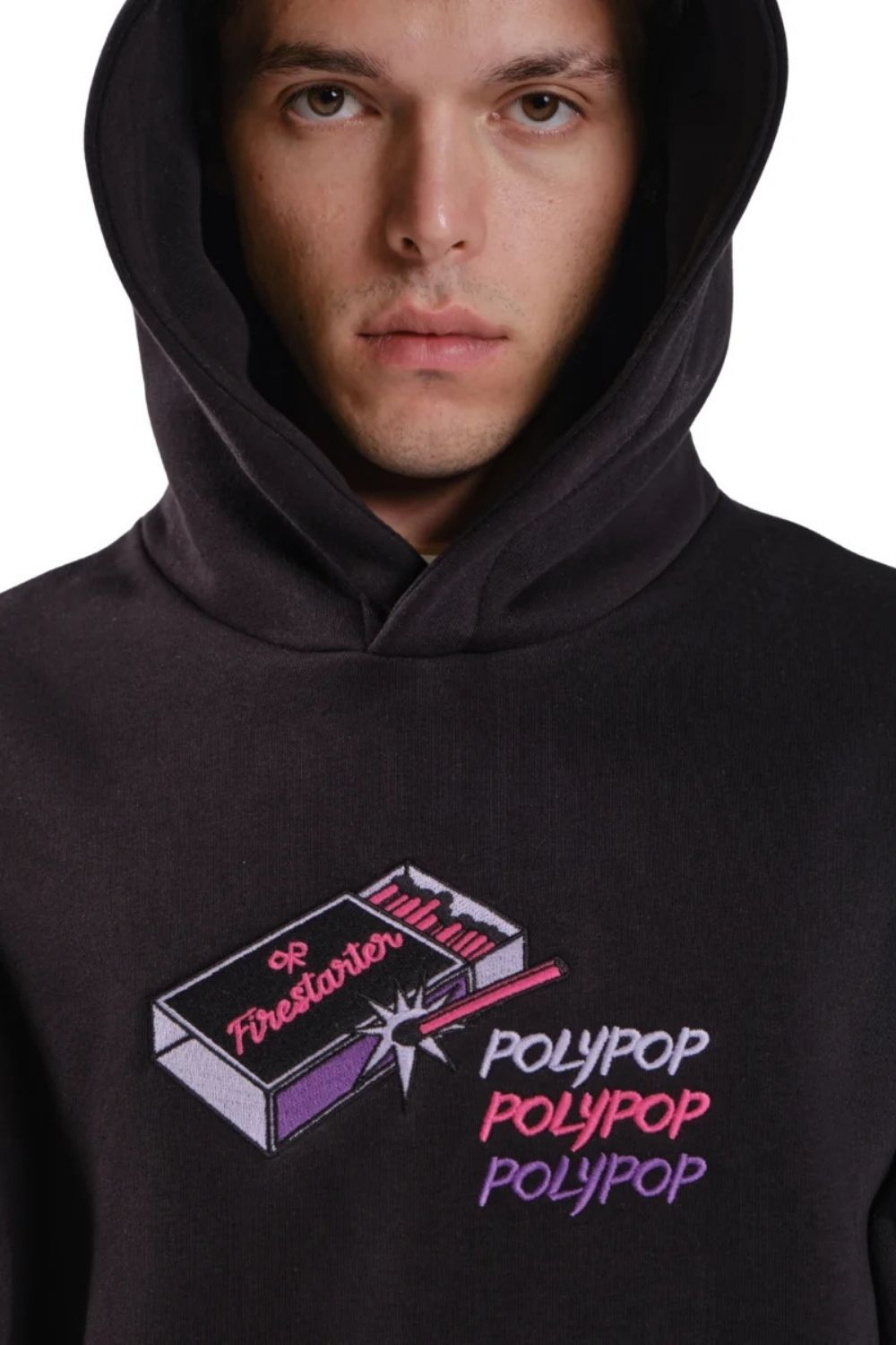 Firestarter Siyah Unisex Hoodie - 1