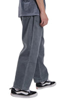 Gri Corduroy Unisex Pantolon - 1