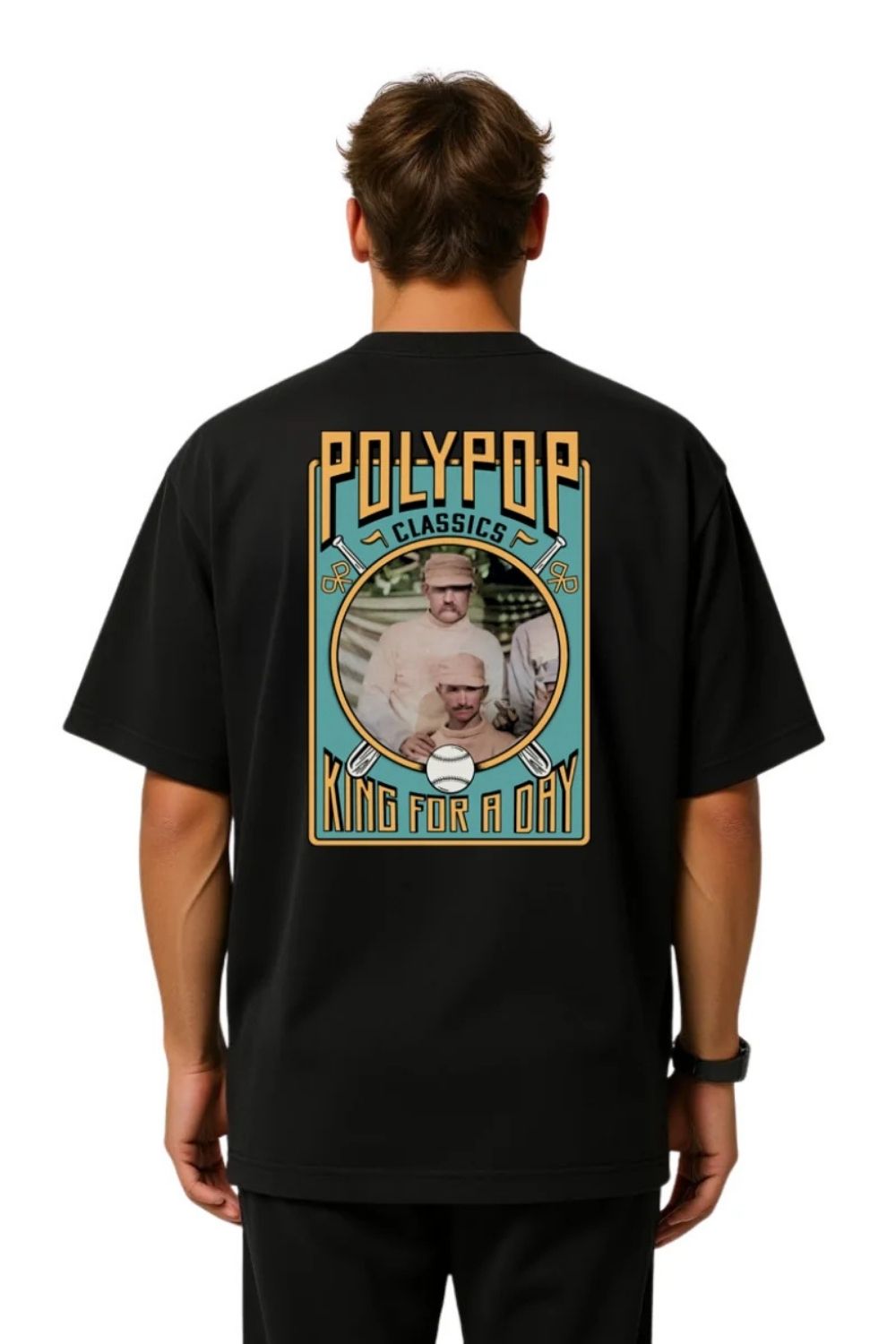 King For A Day Siyah Unisex T-Shirt - 1