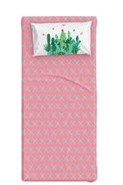 Cactopia Pamuk Saten Çok Renkli Çocuk Çarşaf Seti 90x190 Cm - 0