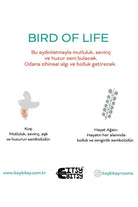 Bird Of Life Tavan Aydınlatması Gri - 40 Cm - 4