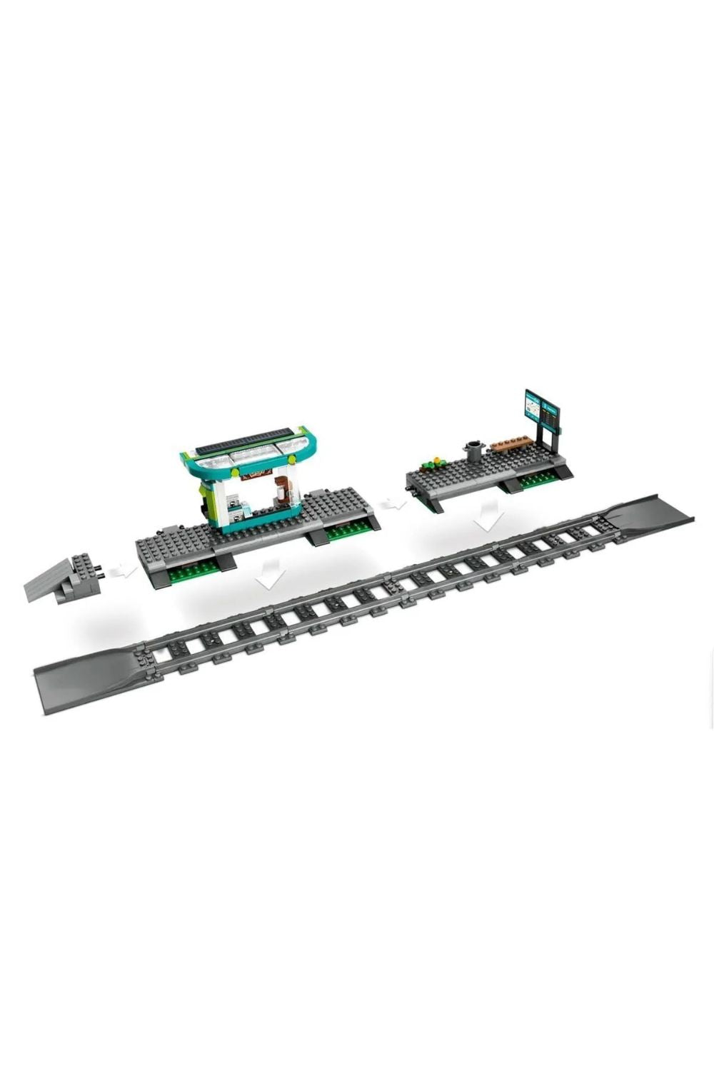 Lego City Şehir Merkezi Tramvay İstasyonu 811 Parça +7 Yaş - 3
