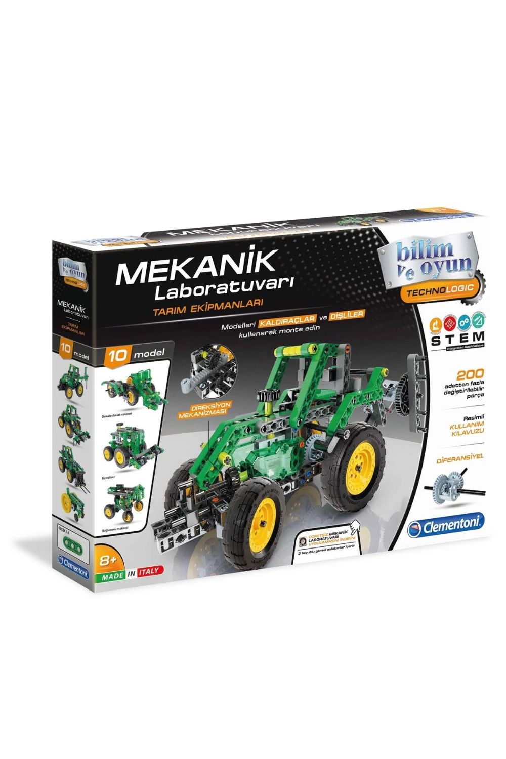 Mekanik Laboratuvarı Tarım Ekipmanları +8 Yaş - 0
